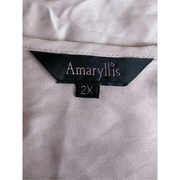 Amaryllis mesh insert camisole tank size 2X - Picture 3 of 8
